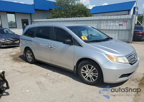 2012 Honda Odyssey Ex из США, поврежденный, VIN 5FNRL5H44CB028165